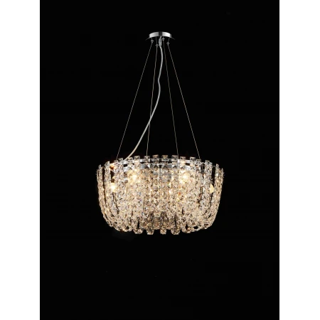 M23-ф500*H170 CHROME (1) Люстра NW  M23-ф500*H170 CHROME (1) Люстра NW