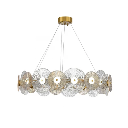 D2816-DW-8 BRASS (1) Люстра NW 