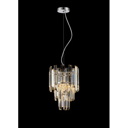 DM50-ф250*H340(1200) CHROME (1) Подвесной светильник (NW) # 