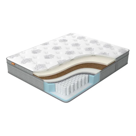 Матрас двуспальный Orto Premium Middle (Grey Lux) 2000х1600