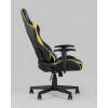 Игровое кресло Topchairs Impala, желтый, черный, экокожа