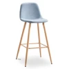 Барный стул 350B ESF_DC350B-blue-wood-3052-4 Барный стул 350B ESF_DC350B-blue-wood-3052-4