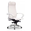 Кресло офисное K-1.04, белый лебедь, кожа искусственная NewLeather