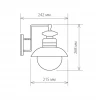 Уличный настенный светильник Talli D IP44 Elektrostandard GL 3002D черный Уличный настенный светильник Talli D IP44 Elektrostandard GL 3002D черный