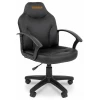 Кресло офисное 210, черный, экокожа