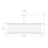Потолочная люстра Bogates Castellie 362/8