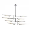 Подвесная люстра Crystal Lux Rafael SP8 Chrome