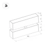 Трековый светодиодный светильник Arlight Mag-Flat-Fold-25-S804-24W Warm3000 034240