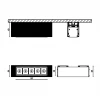 Трековый светодиодный светильник DesignLed SY-DIM-601221-BL-10-WW 007359