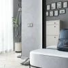Выключатель двухклавишный проходной Werkel айвори матовый W1122062 4690389184697