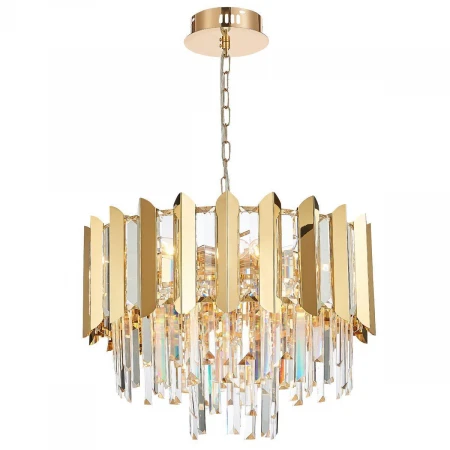 Подвесная люстра Natali Kovaltseva Amazone 81444/8C Gold