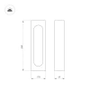 Уличный светодиодный светильник Arlight LGD-Muse-Boll-H650-12W Warm3000 037524