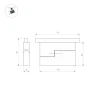 Трековый светодиодный светильник Arlight Mag-Orient-Flat-Fold-S195-6W Warm3000 034660(1) Трековый светодиодный светильник Arlight Mag-Orient-Flat-Fold-S195-6W Warm3000 034660(1)