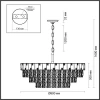 Подвесная люстра Odeon Light CHESSI 5076/21 Подвесная люстра Odeon Light CHESSI 5076/21