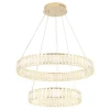 Подвесной светодиодный светильник Crystal Lux Musika SP100W Led Gold
