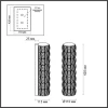 Настенный светильник Odeon Light PANTA 4927/8WL Настенный светильник Odeon Light PANTA 4927/8WL