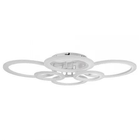 Потолочная светодиодная диммируемая люстра Glanzen LED-0130-ROUND-white