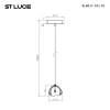 Подвесной светодиодный светильник ST Luce Waterfall SL6017.101.01