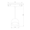 Трековый светодиодный светильник Elektrostandard Slim Magnetic Uno 85126/01 a065480