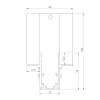 Коннектор L-образный внутренний Elektrostandard Slim Magnetic 85211/00 a067499