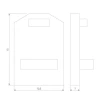 Заглушка Elektrostandard Mini Magnetic (2шт) 85174/00 a065634