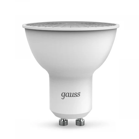 Лампа светодиодная Gauss GU10 9W 6500K матовая 101506309