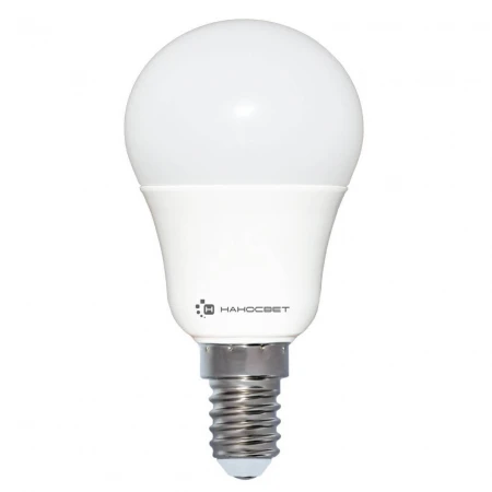 Лампа светодиодная Наносвет E14 6.5W 3000K матовая LE-P45-60/E14/930 L204