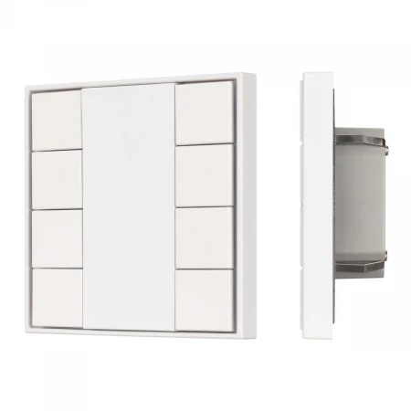 Панель управления Arlight KNX-301-22-8-SH-IN White 037723 Панель управления Arlight KNX-301-22-8-SH-IN White 037723