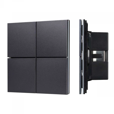 Панель управления Arlight KNX-304-23-IN Black 039663 Панель управления Arlight KNX-304-23-IN Black 039663