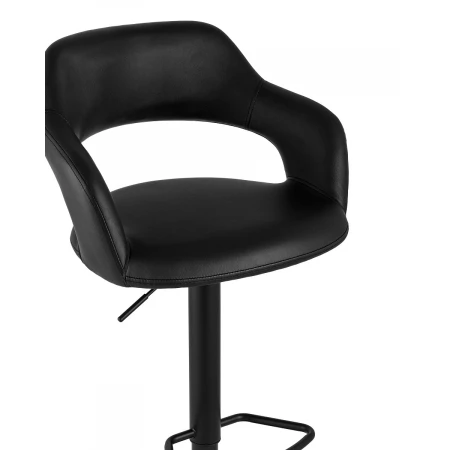 Барный стул Stool Group Рич черный черная ножка PEACHEY BLACK