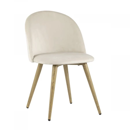Кухонный стул Stool Group Лион велюр кремовый DC-69030 HLR-2