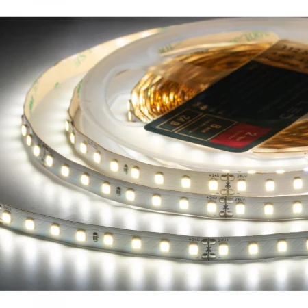 Лента светодиодная ELFLED PRO140, 112/м (2835), 24В, 10Вт/м, 30м, белый нейтральный 4000-4500К ELFLED-24112-PRO140nw30 Лента светодиодная ELFLED PRO140, 112/м (2835), 24В, 10Вт/м, 30м, белый нейтральный 4000-4500К ELFLED-24112-PRO140nw30