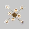 Потолочная светодиодная люстра Eurosvet Ripple 50389 LED латунь