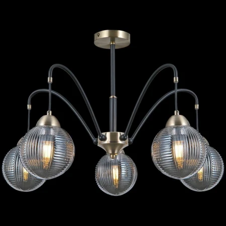 Потолочный светильник ILLUMICO IL0433-5PSQ-79 BK AB