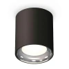 Комплект накладного светильника Ambrella light Techno Spot XS7422011 SBK/PSL черный песок/серебро полированное (C7422, N7023)
