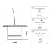 Потолочный светильник Ambrella Light Techno Spot GX Standard tech TN52355