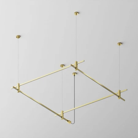 Основание на тросовых подвесах Hang для трековых светильников Maytoni Technical Flarity TFC-Flar-H08-BS