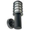 Светильник садово-парковый Feron DH046-B, Техно на стену, 18W E27 230V, черный 51526