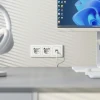 Розетка с заземлением, шторками и USB тип A+C Werkel белый матовый W1171761 4690389213267