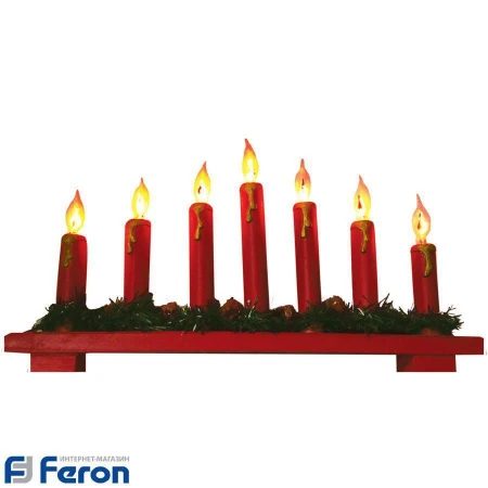 Световая фигура "алые свечи", lt088