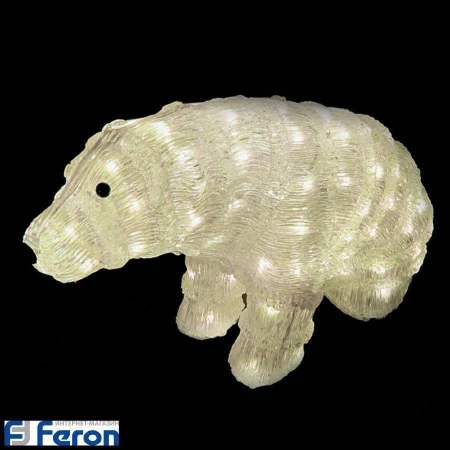 Световая фигура "медведь большой полярный", lt023