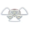 Светодиодная люстра 18028/6 B WHT