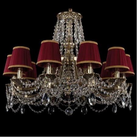 Люстра Bohemia Ivele Crystal 1771/10/220/C/GB/SH8B Серия 1771
