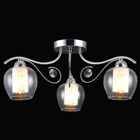 Люстра Natali Kovaltseva 75020-3C CHROME Hotra