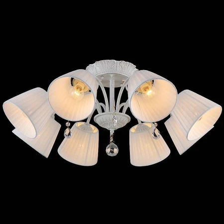 Люстра Natali Kovaltseva 75016-8C WHITE MAJESTIC I