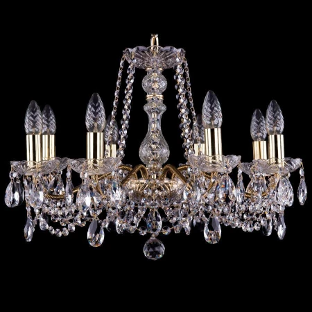Хрустальная люстра Bohemia Ivele Crystal 1214/8/200/G