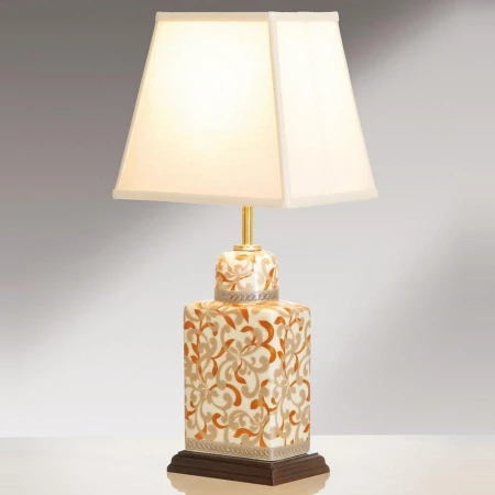 Настольная лампа Luis Collection LUI/BR/SI PETALS