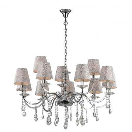 Подвесная люстра Ideal Lux Pantheon SP12 Cromo