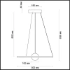 Подвесной светодиодный светильник Odeon Light Lond 4031/21L