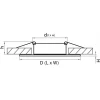 Встраиваемый светильник Lightstar Banale Weng 011008 Встраиваемый светильник Lightstar Banale Weng 011008